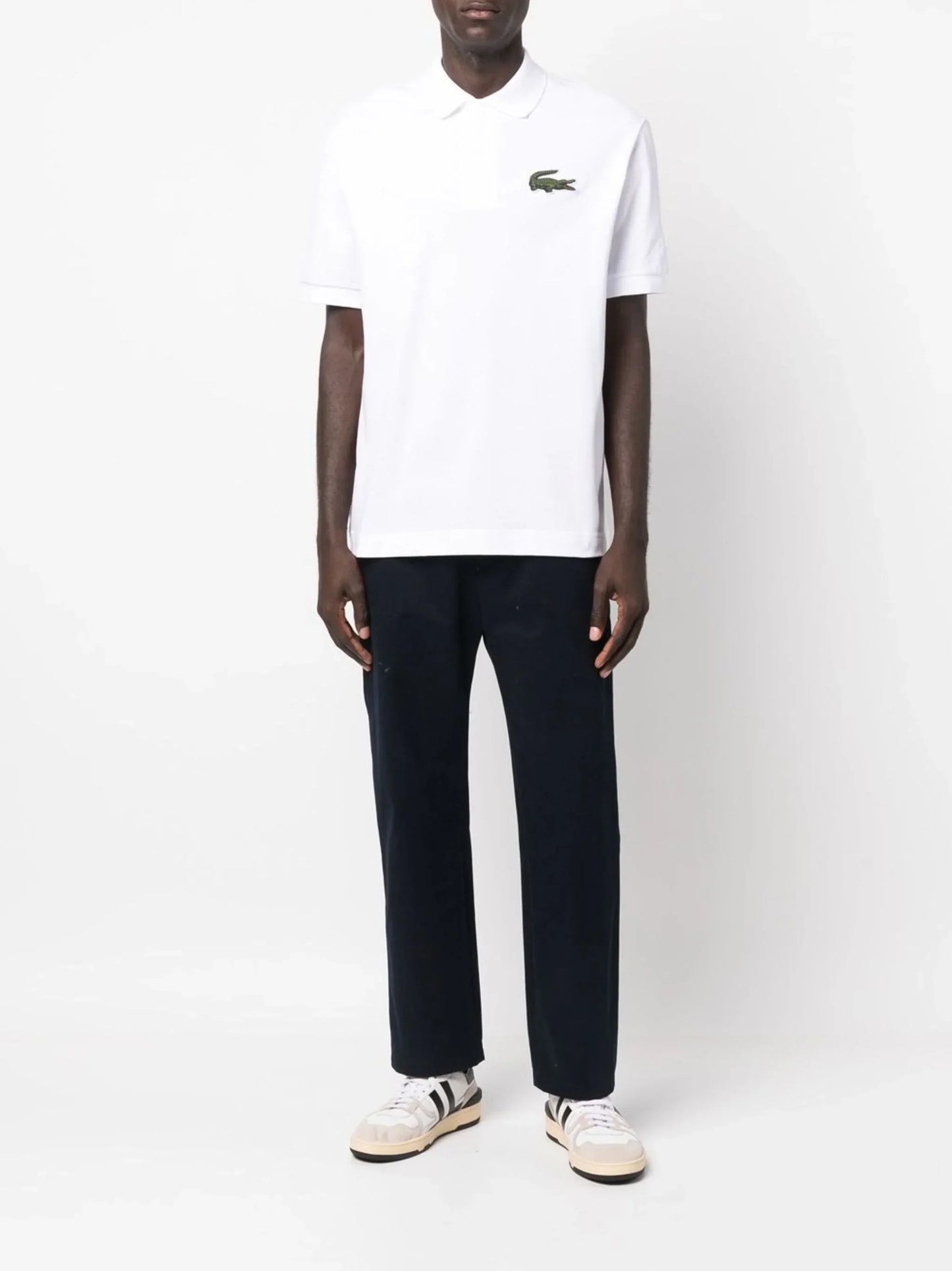 Lacoste embroidered-logo short-sleeve polo shirt