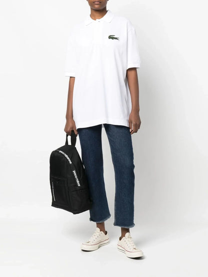 Lacoste embroidered-logo short-sleeve polo shirt