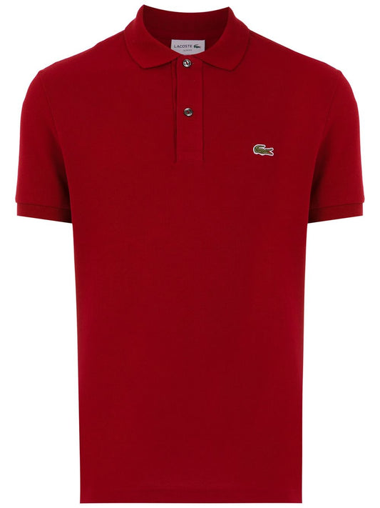 Lacoste logo patch polo shirt