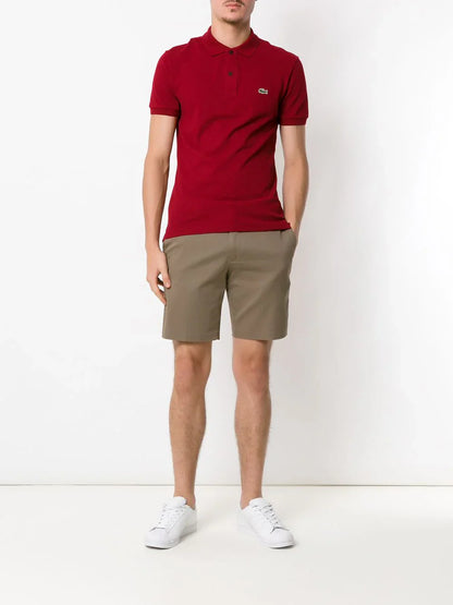 Lacoste logo patch polo shirt
