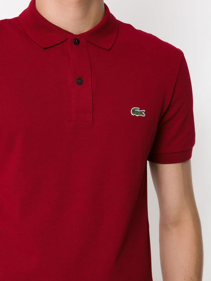 Lacoste logo patch polo shirt