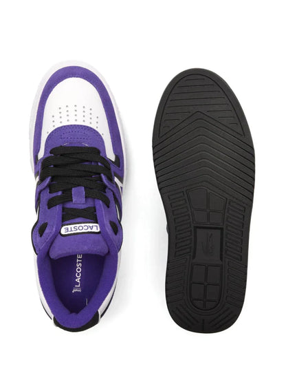 Lacoste logo-print leather sneakers