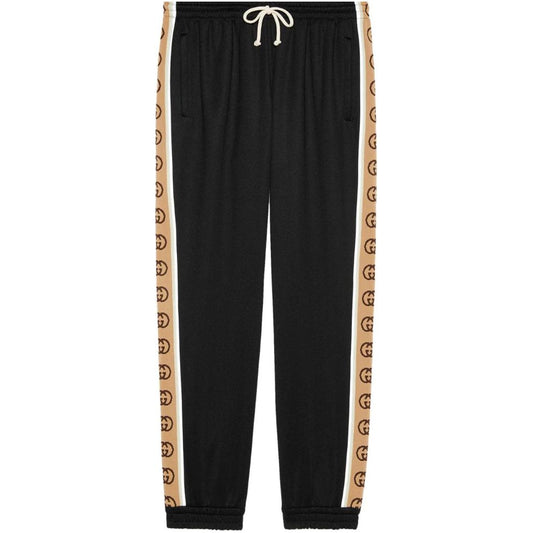 Logo Tape-Trim Track Pants