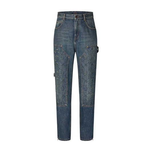 Louis Vuitton Workwear Denim Carpenter Pants