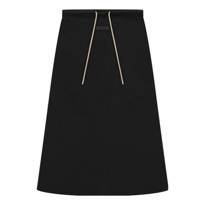 (WMNS) Fear of God Essentials SS23 Jersey Skirt 'Black' 160SP235000FW