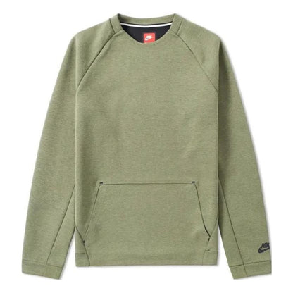 Nike Tech Fleece Plain Crew 'Palm Green Heather' 805140-387