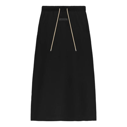 (WMNS) Fear of God Essentials FW23 Jersey Skirt 'Jet Black' 160BT235000FW