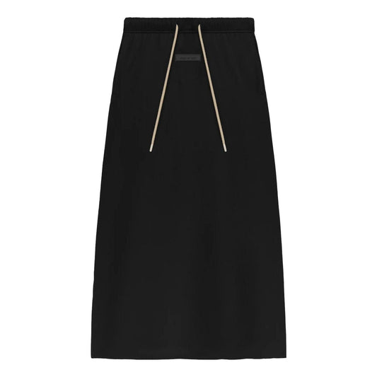 (WMNS) Fear of God Essentials FW23 Jersey Skirt 'Jet Black' 160BT235000FW