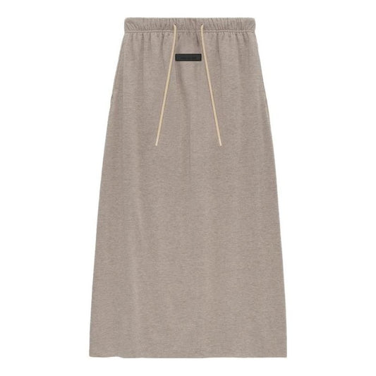 (WMNS) Fear of God Essentials FW23 Jersey Skirt 'Core Heather' 160BT235004FW