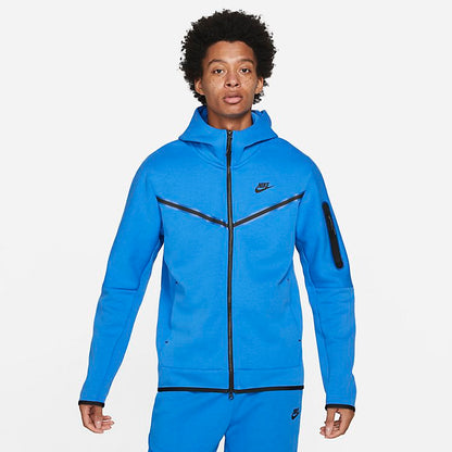 Nike Sportswear Tech Fleece Full-Zip Hoodie 'Signal Blue' CU4489-403
