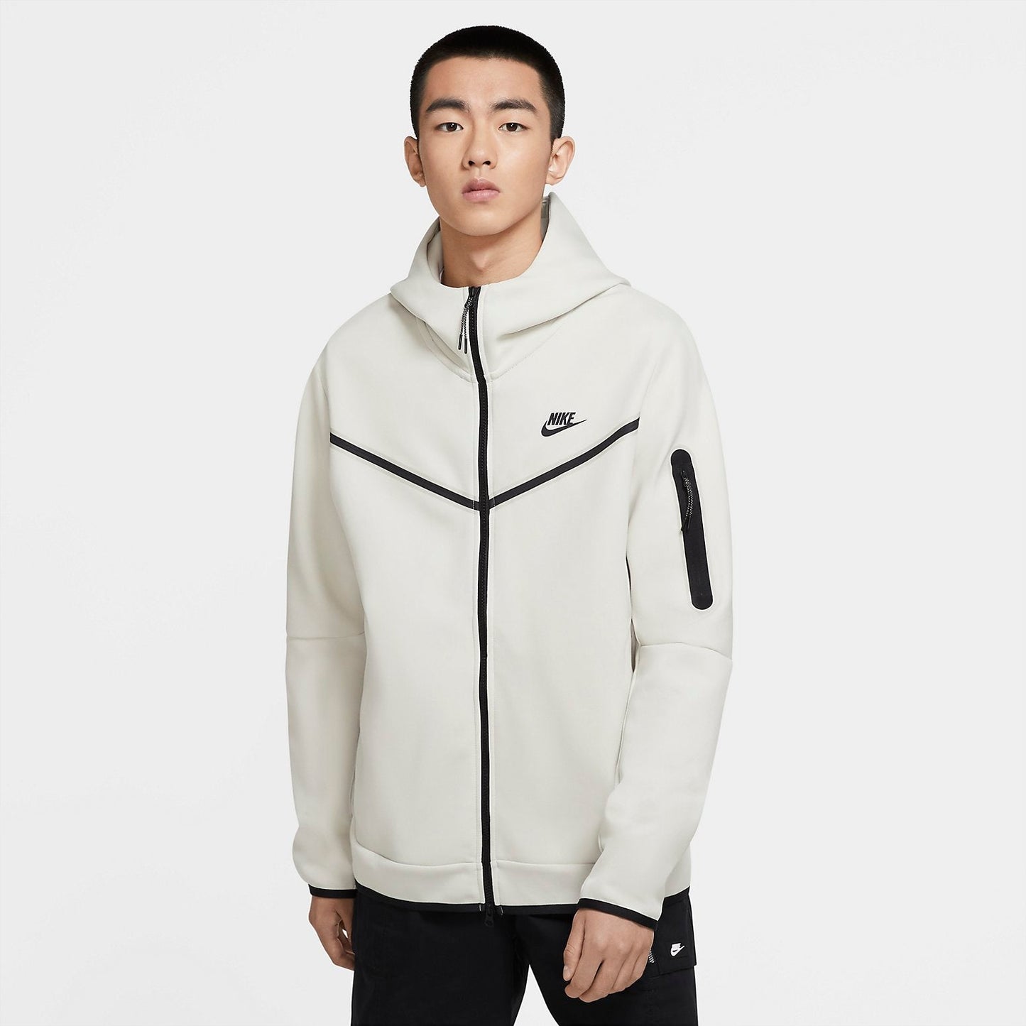 Nike Sportswear Tech Fleece Full-Zip Hoodie 'Phantom' CU4489-072