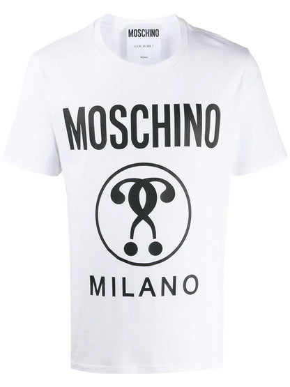 Moschino question mark logo T-shirt