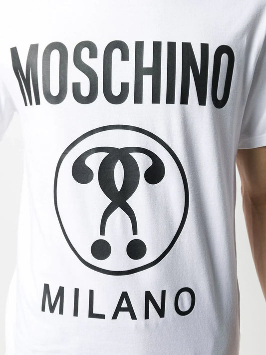 Moschino question mark logo T-shirt