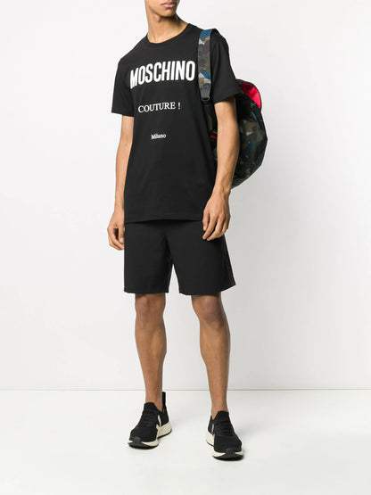 Moschino Couture logo print T-shirt