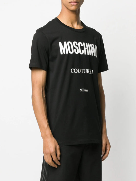 Moschino Couture logo print T-shirt