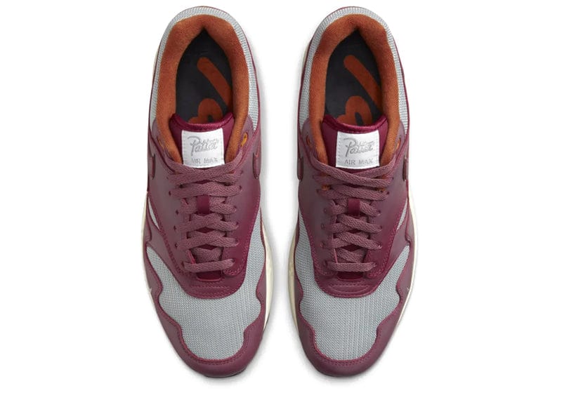 NIKE AIR MAX 1 PATTA WAVES RUSH MAROON