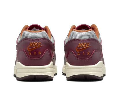 NIKE AIR MAX 1 PATTA WAVES RUSH MAROON