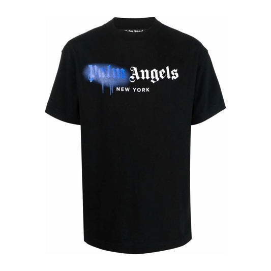 Sprayed Logo-Print T-Shirt